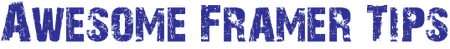 Awesome Framer Tips Logo